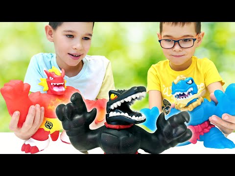 Игрушки Герои Гуджитсу Боевые челюсти VS Водная атака?
