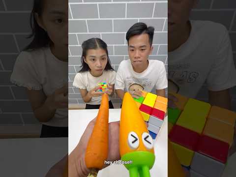 SNS - Challenge real food and fake food || Thử thách chọn đồ ăn #shorts