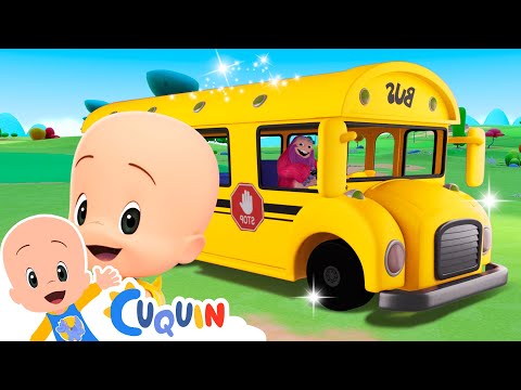 As rodas do ônibus - Música infantil de Cleo e Cuquin em português - Família Telerín