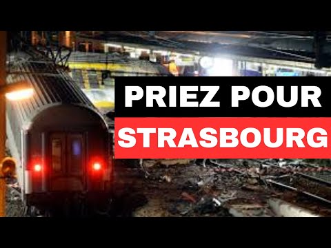 Grave accident de train à Strasbourg en France : plusieurs morts signalés.