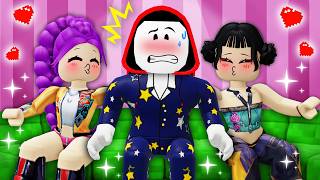 JJ Is The ONLY BOY At HUNTRIX GIRLS’ SLEEPOVER?! - Maizen Roblox