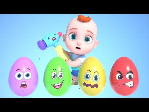 Surprise Eggs Kids Songs | Surprise Eggs, Crack Crack Crack | Boo Kids Song & Nursery Rhymes