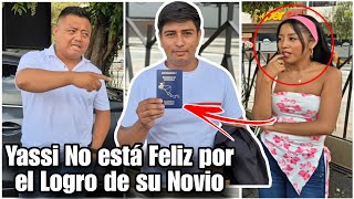 Le dieron la visa a wicho/Yassy se enojos ella la policía le dijo que se fuera pero pa su casa😳