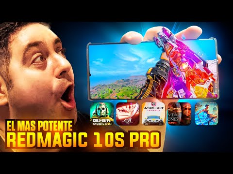 PRUEBO EL MOBILE MAS POTENTE DEL MUNDO CON LOS JUEGOS MAS POTENTES DEL MUNDO REDMAGIC 10S PRO #ad