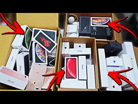DUMPSTER DIVING EVERY APPLE STORE IN MY CITY!! FOUND IPHONES AND MORE!! OMG!!