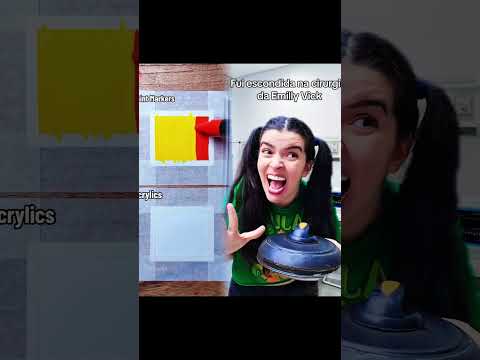Fui escondida na cirurgia da Emilly Vick#crianรงa #infantil #fyp #emilyvick #osrosas#Pov #storytime