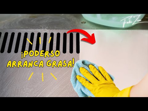 Poderoso ARRANCA GRASA CASERO ¡Limpia tu campana del cochambre! /FABI ZEA