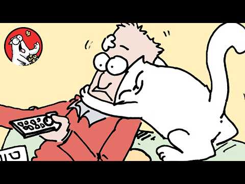 How far will this cat go for attention?! - Movie Night with Simon's Cat