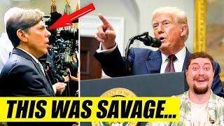 Rude reporter tries to TALK BACK to Trump, What happens next is unbelievable...