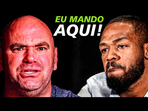 DANA WHITE LITERALMENTE CAGOU para TODOS e JON JONES MANDA em TUDO