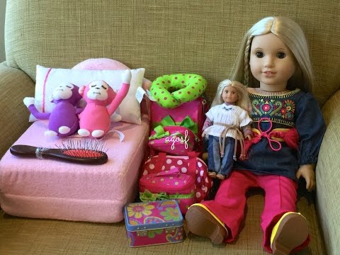 How To Travel With Your American Girl Doll ~ Two Night Hotel Vacation Stay!
