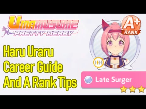 Uma Musume Haru Urara guide, build tips, pvp building, A rank tips and strategies