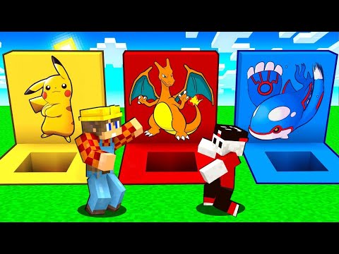 NON SBAGLIARE BUCO DEL POKEMON LEGGENDARIO SU MINECRAFT - ITA