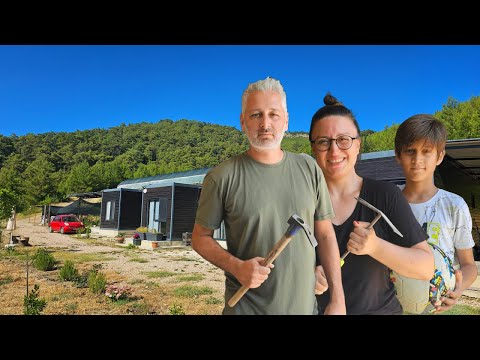 KÖYDE KONTEYNER EVDE YAŞAM NASIL? Şehirden kaçan aile Passiflora ile geçinebiliyor mu? (Kaş ANTALYA)