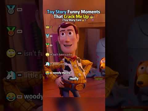 These Toy Story Funny Moments Had Me Dying🤣 #woody #toystory #toystory5 #cartoon #funny #fyp