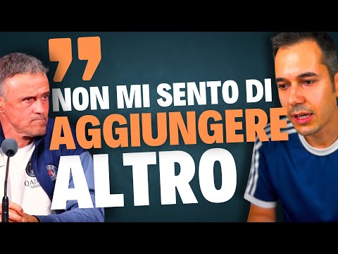 ☹️ LUIS ENRIQUE ha commesso DUE BRUTTI GESTI‼️ Il SECONDO è più GRAVE