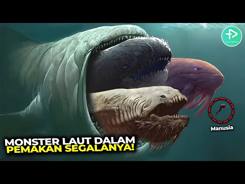Megalodon Menciut Jika Ketemu Makhluk Ini! Monster Penghuni Laut Dalam yang Sangat Mengerikan