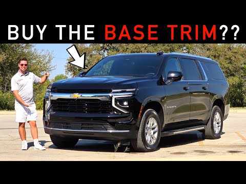 2025 Chevy Tahoe LS -- What Does the BASE *9-Passenger* Model Get You??