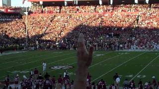 South Carolina v Alabama 2010 start of 4th