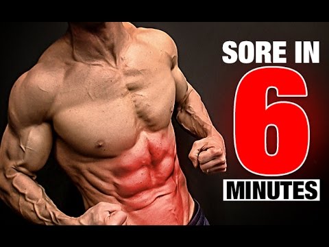 Abs Workout (SORE IN 6 MINUTES)