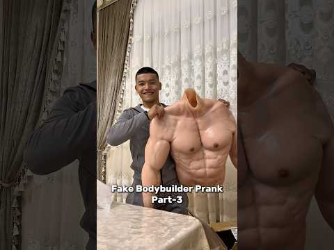 Fake Bodybuilder Prank Part-3 #duet #motivation #aestheic #funny #prank