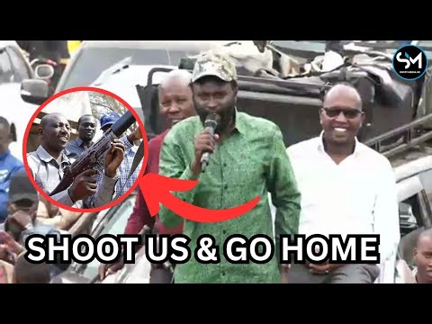 ATA UKIPIGA RISASI KWA MGUU WEWE NI WANTAM! FEARLESS GACHAGUA'S ALLY SENATORJOHN METHU TO RUTO