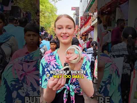 I went on a SHOPPING SPREE in INDIA #shorts