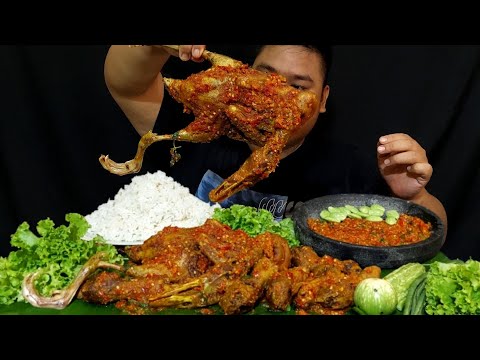 BEBEK UTUH RICA PEDAS+KEPALA AYAM SAMBAL KEMANGI LALAPAN MENTAH...