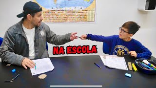 DEU TRABALHO NA ESCOLA 😱