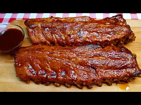 Salsa BBQ.๐ฅEl mejor truco para cocinar costillitas de cerdo al horno la mejor receta. ๐ฅ