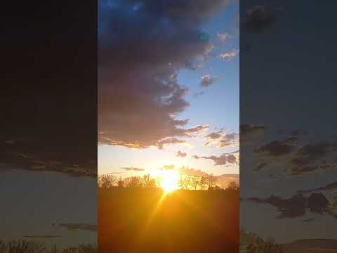 Trammonto oggi 1 aprile 2024 ,video Dana.🌾🌾🌾