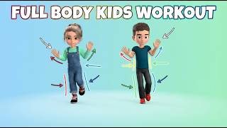 Full Body Kids Workout: 20 Min Fun At Home!
