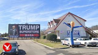 YouTube video thumbnail: Trump Merchandise Store Goes out of Business as Customers Dwindle