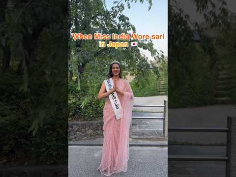 Can you feel the energy 😃❤️?   Miss sake India 🇮🇳 🇯🇵Proud to be Indian 🇮🇳 #japan #trending