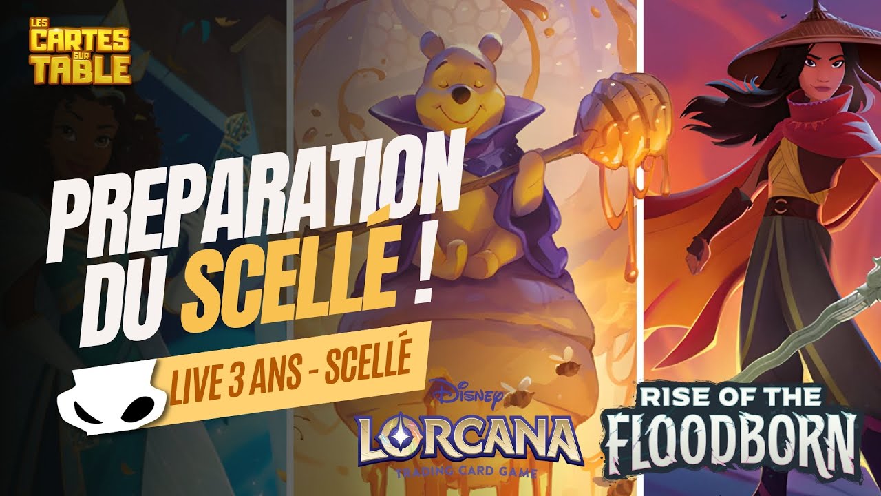 LORCANA - PARTIE SCELLE - OUVERTURE BOOSTER