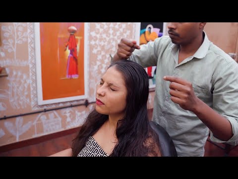 Amazing Hair Cracking Intense Head Massage ASMR | Indian Massage