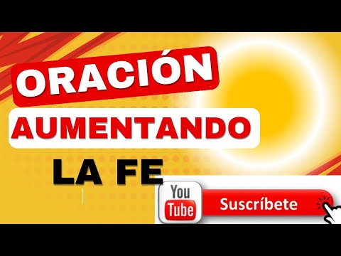 Oración AUMENTANDO la FE/ALEXEI JIMENEZ