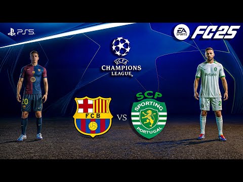 FC 25 - Barcelona vs Sporting Lisbon | UEFA Champions League Final | PS5™ [4K60]