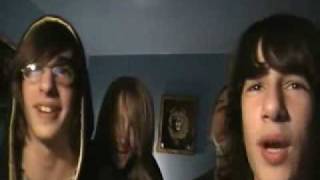 My best friends and I singing to the song my best friends