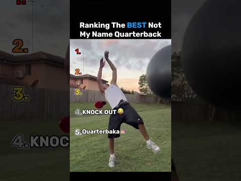 Ranking The Best Not My Name Quarterback (part-3)