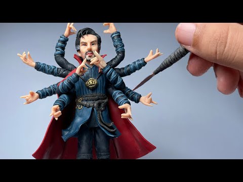 Sculpting Doctor Strange from Polymer Clay #shorts