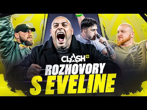 REAKCE ZÁPASNÍKŮ & ROZHOVORY s EVELINE #clash11 | clashmma.com