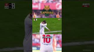 Sale Isaac Romero y Entra Alexis Sanchez a Hacer Magia #futbol #alexisanchez #futbolchileno