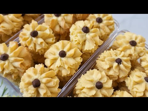 Resep Kue Semprit Jadul Renyah dan Enak ยฝ Kg Tepung Jadi 4 Toples