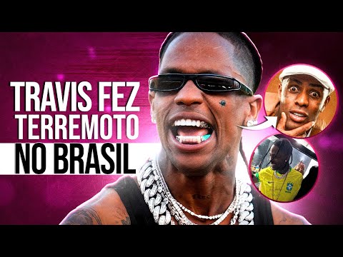 A PASSAGEM ABUSRDA de TRAVIS SCOTT no BRASIL... (VAI TER FEAT COM BRASILEIRO)