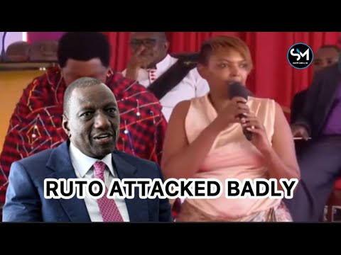 You are mot above the law! Ruto mocked badly by senator karen nyamu face yo face