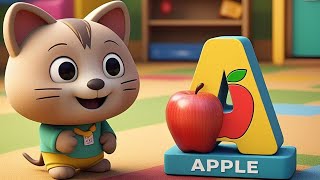 A For Apple 🍎🍎 B For Ball ⚽⚽  | Learn ABC Alphabet For Children | abc phonics song | #24