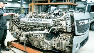 Man Fully Restores Scania Truck Engine after 1,400,000 KM | by @trucks_channel_razborgruz