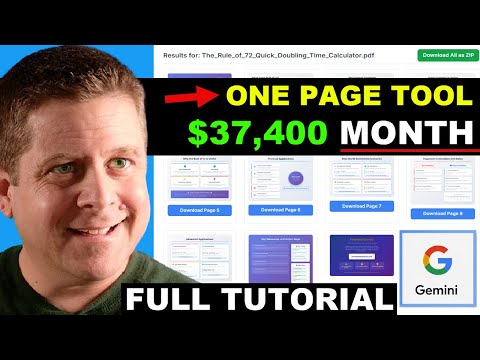 I Used Gemini To Create A Simple Tool Making $34K A Month!