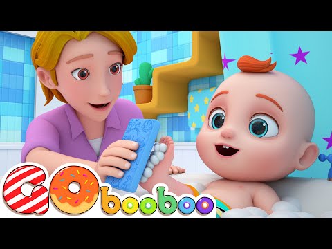 Bath Song | Fun Bath Time Song | Nursery Rhymes & Kids Songs | Gobooboo